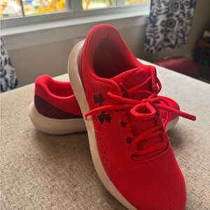 Under Armour Red Athletic Shoes